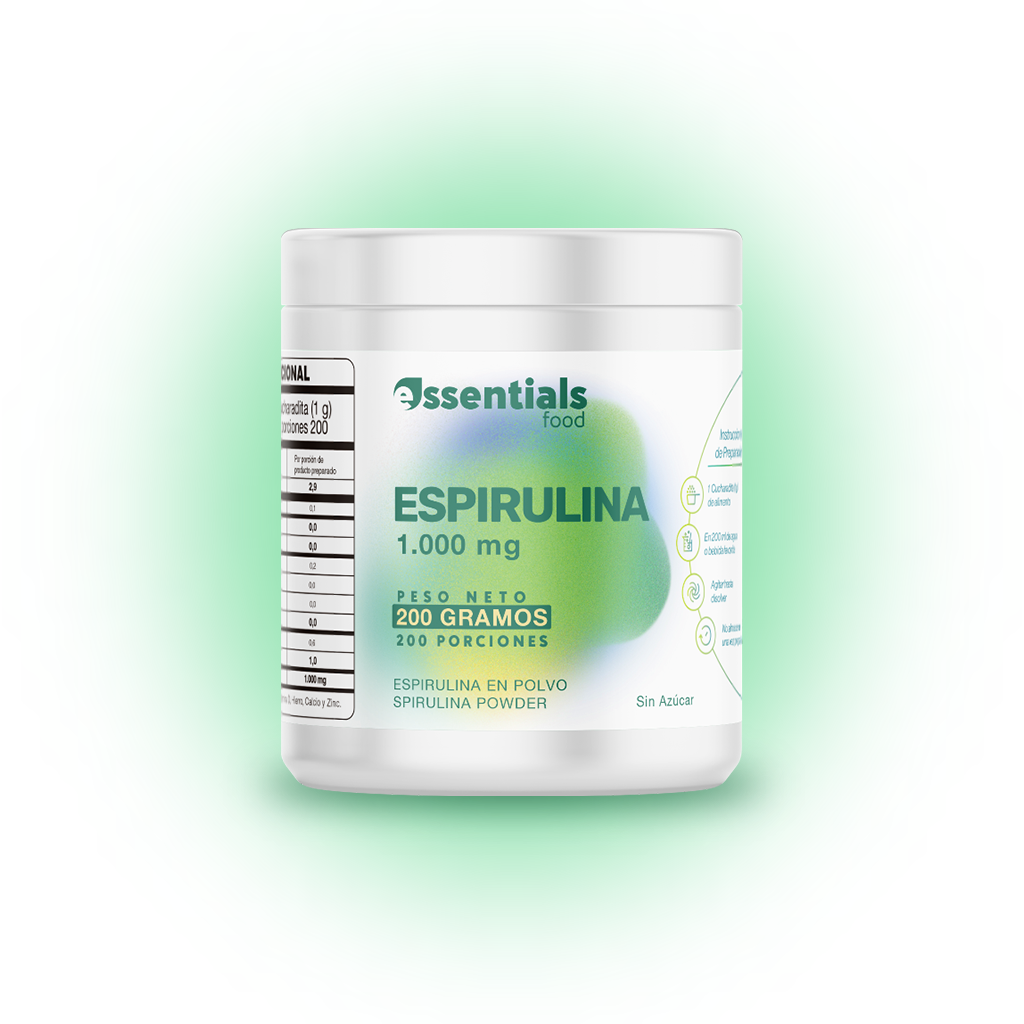 Espirulina 200 gr, en polvo